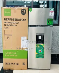 Syinix 210 LTRS Double Door Fridge With Water Dispenser