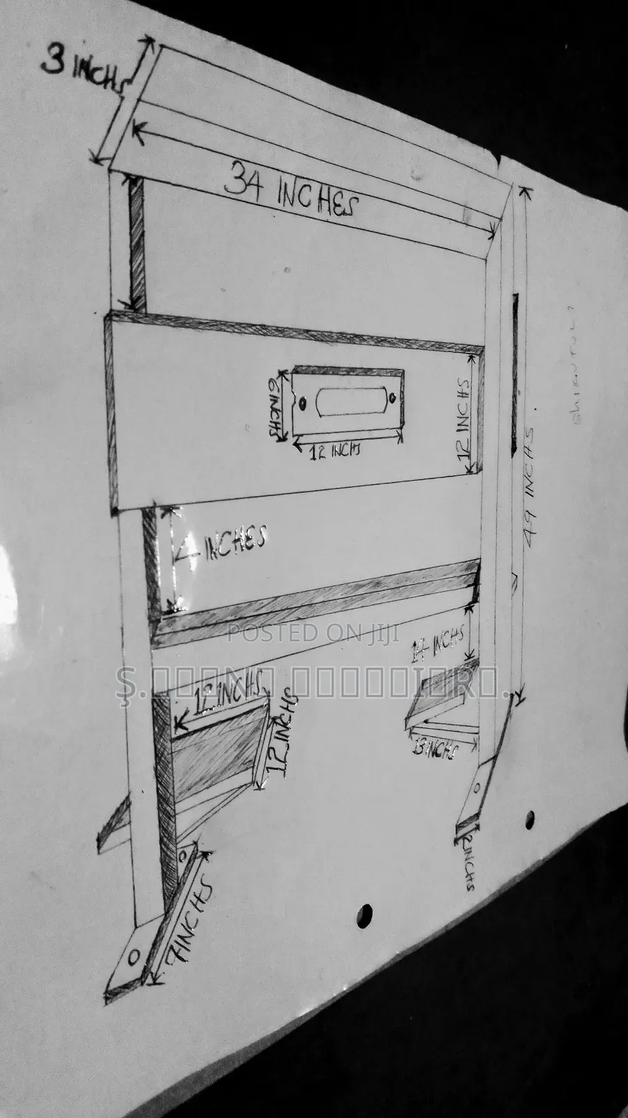 TV Stand {Steel}