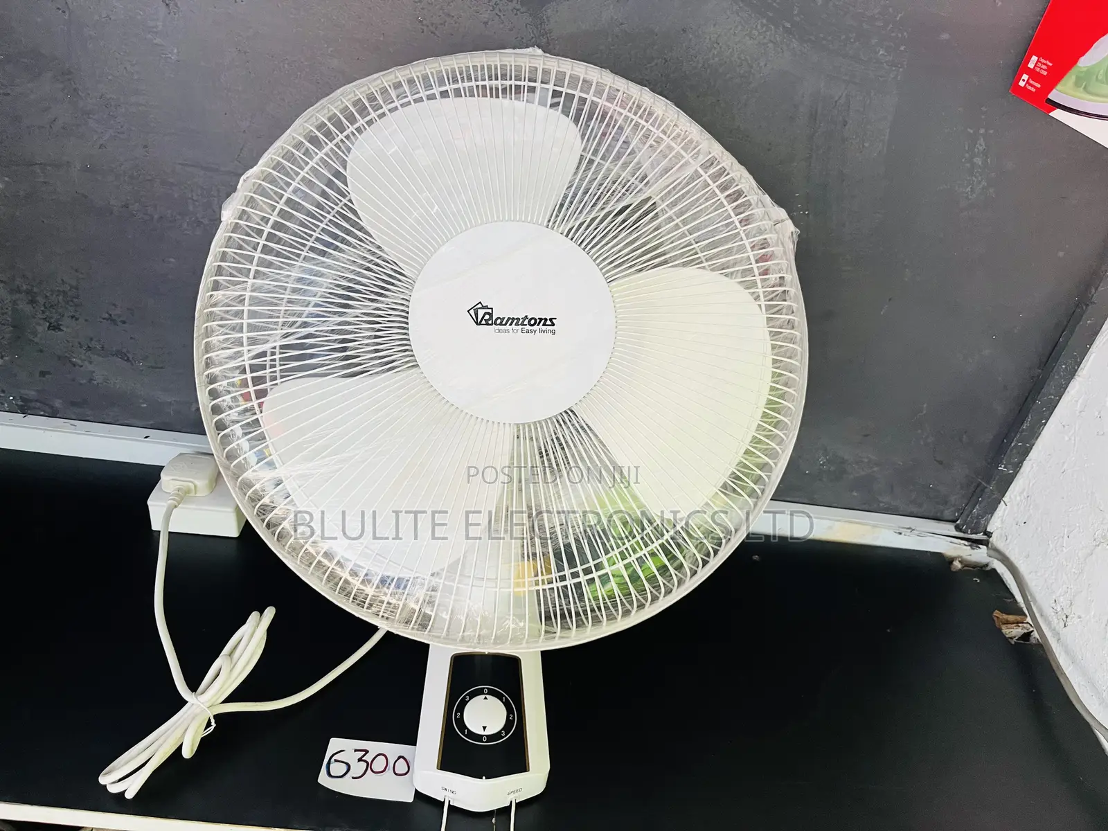 Ramtons Wall Fan 16”