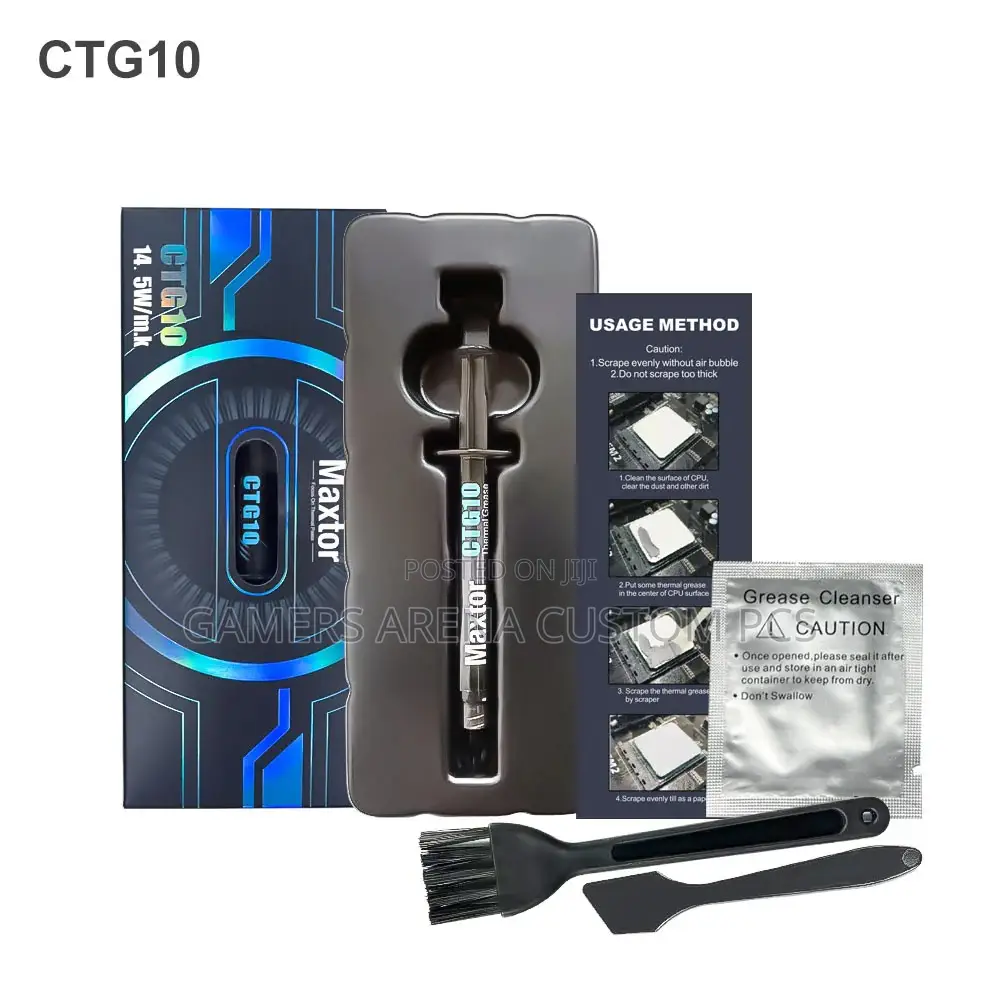 Maxtor Ctg10 14.5w/M-K Thermal Paste Premium Performance Cpu Gpu Ps5