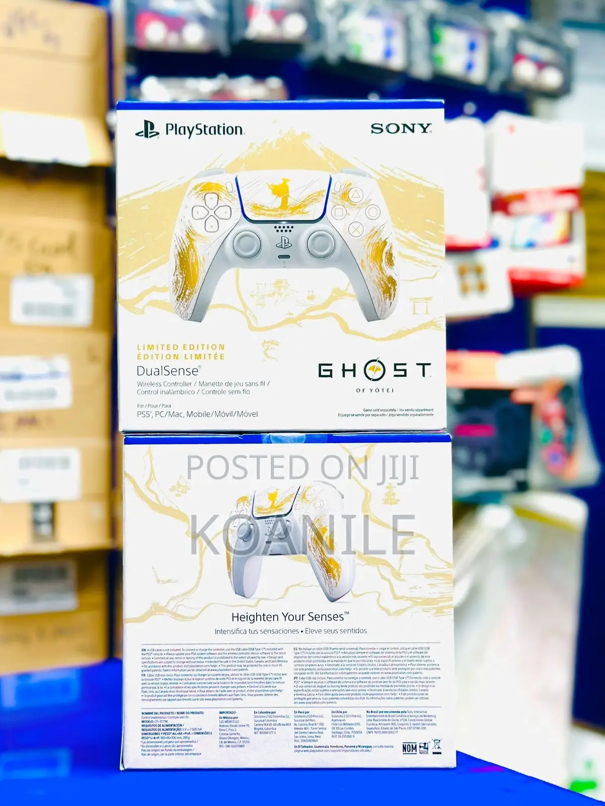Ps5 Dualsense Controller Ghost of Yotei Limited Edition