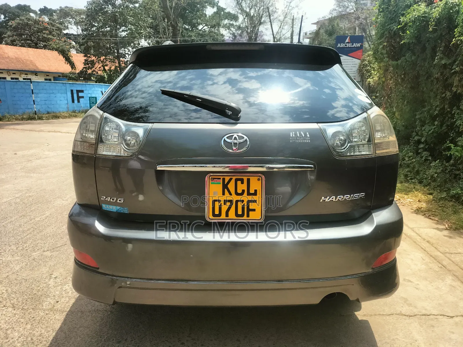 Toyota Harrier 2010 Gray