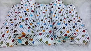  *4 Pc Bedsheets* 
2 PCS Bedsheets 
2 PCS Pillow Cases Cotton