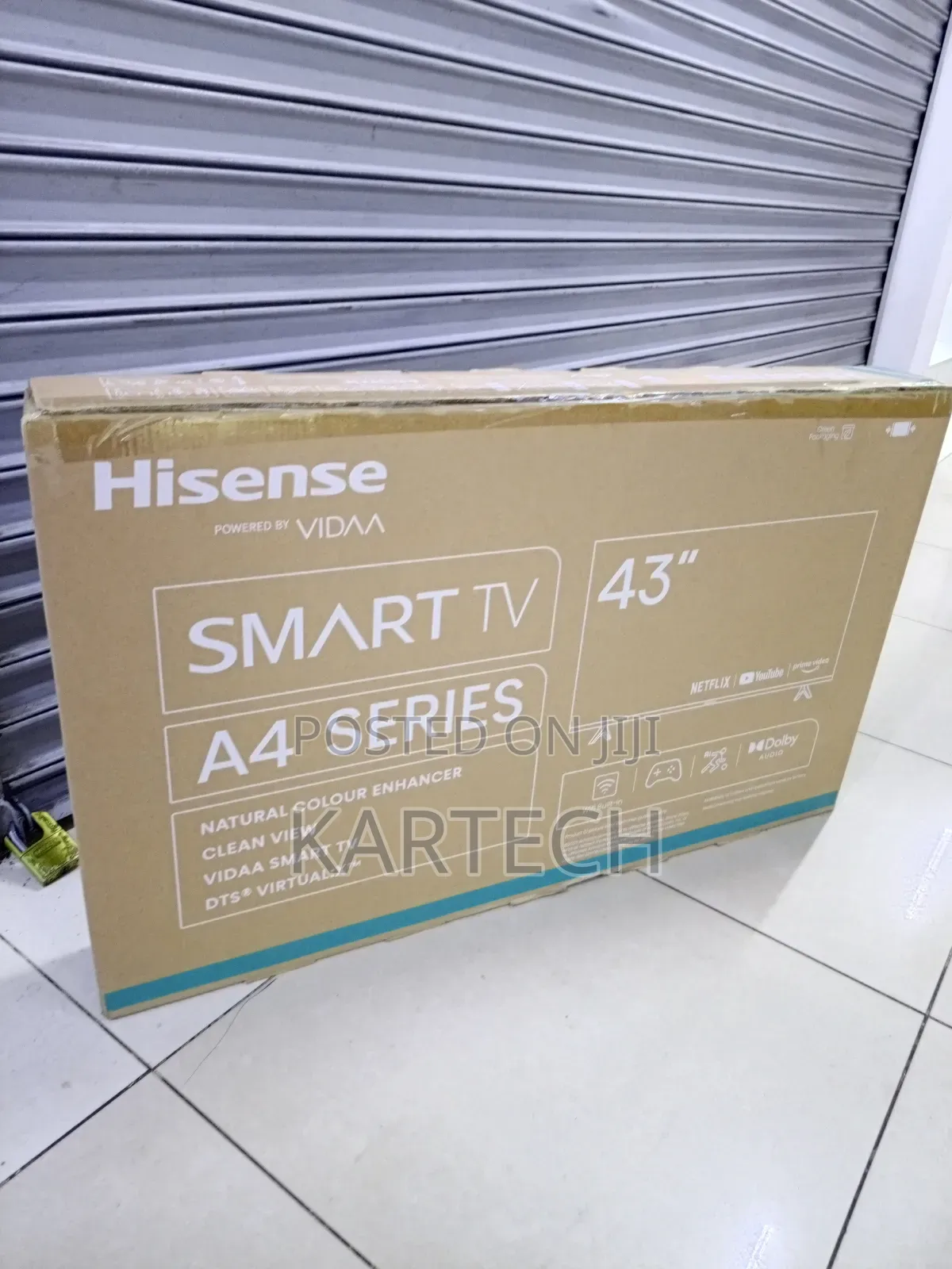 Hisense 43" Inch A4 Series 43a4kken FHD 1080p Smart Tv