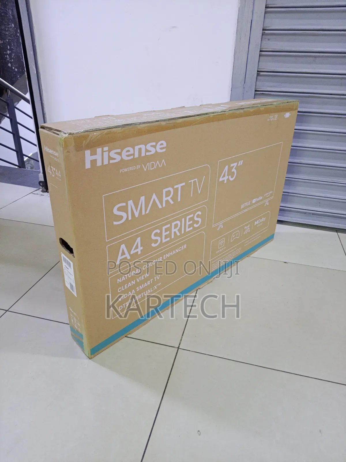 Hisense 43" Inch A4 Series 43a4kken FHD 1080p Smart Tv