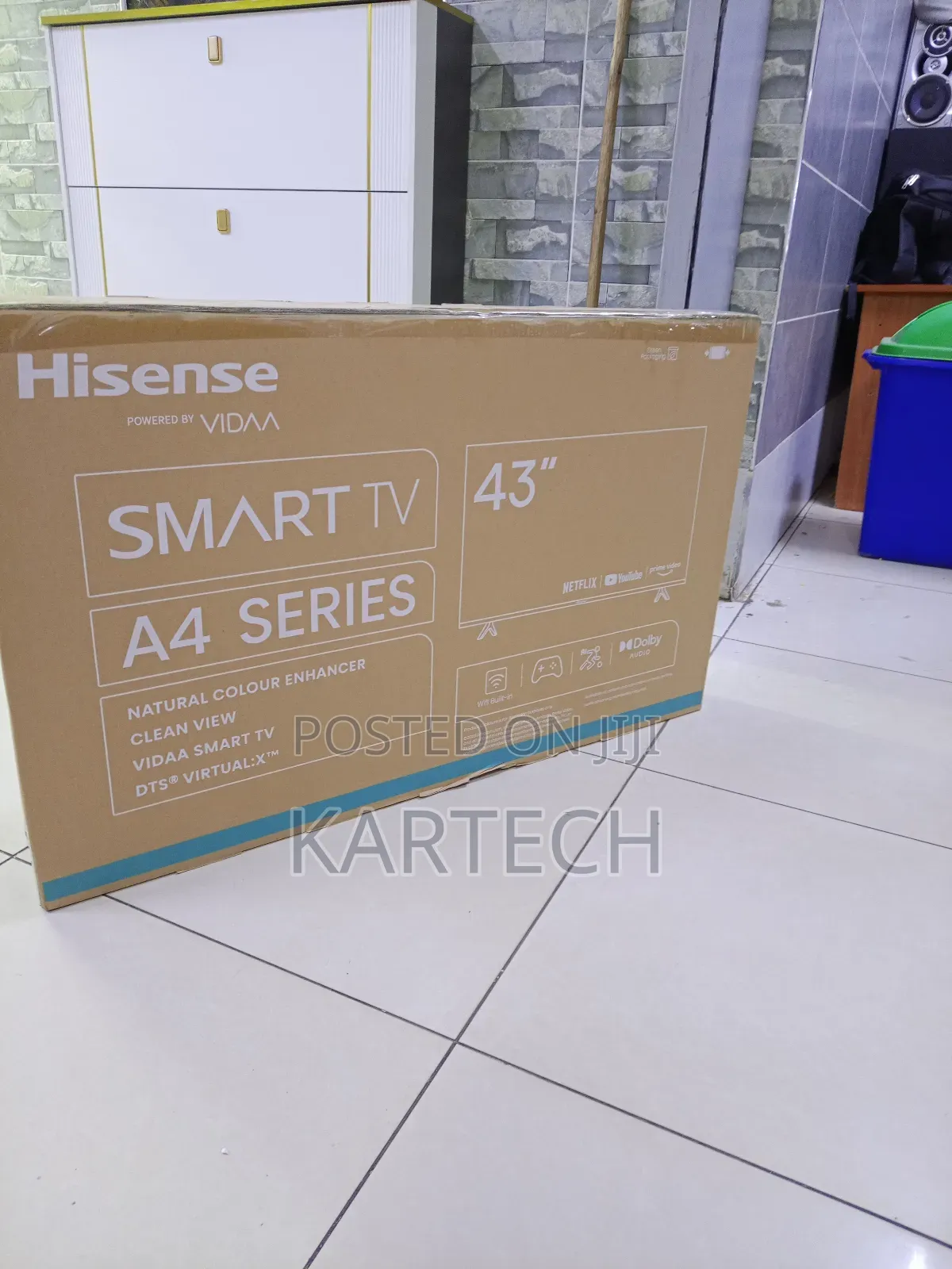 Hisense 43" 43a4k FHD Smart Tv Vidaa