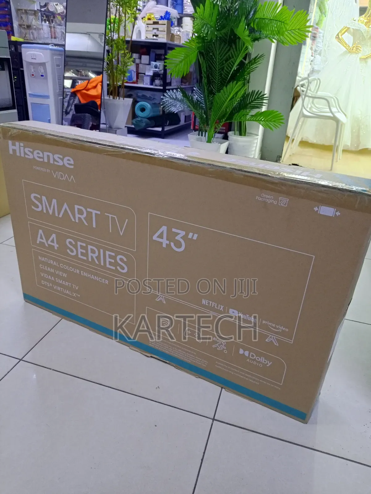 Hisense 43" 43a4k FHD Smart Tv Vidaa