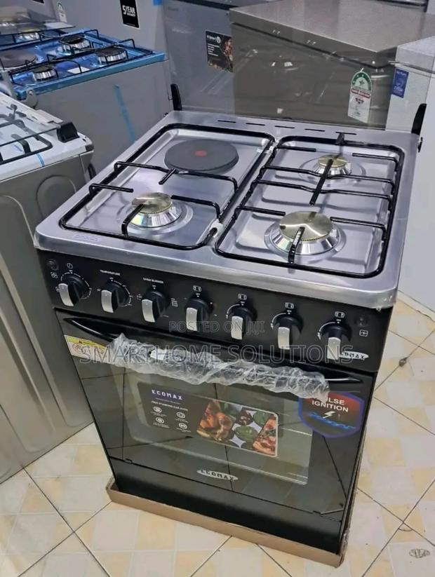 Ecomax 3+1 Stove With Oven Grill - main view