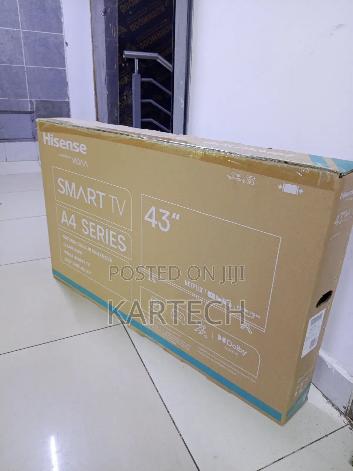 Hisense 43′′ 43a4k Full Hd Smart Tv – Vidaa Os