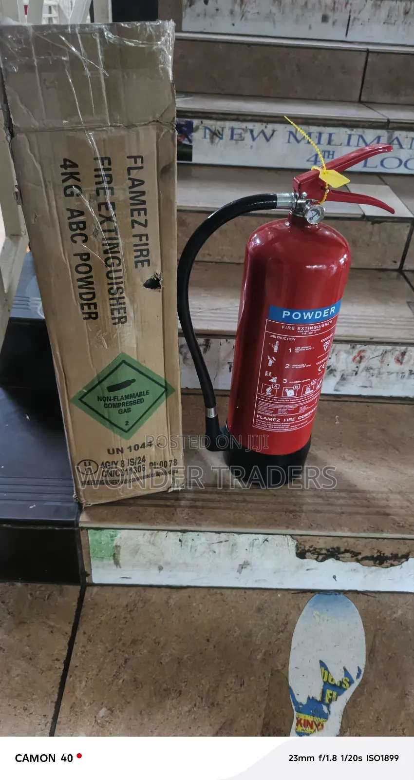 Fire Extinguisher 4 Kg Dry Powder