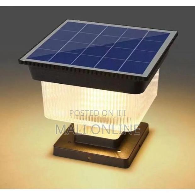 Super Bright Solar Post Light Outdoor Led Lantern 5w Ip65 - main view