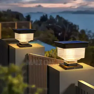 Super Bright Solar Post Light Outdoor Led Lantern 5w Ip65