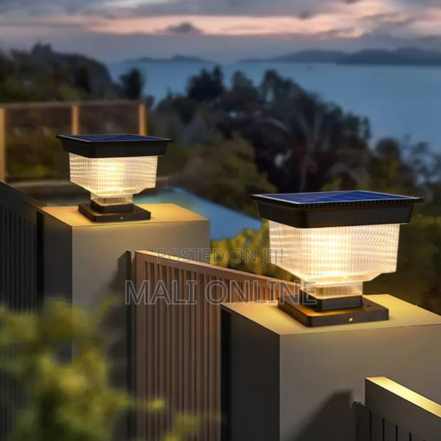 Super Bright Solar Post Light Outdoor Led Lantern 5w Ip65 - thumbnail 2