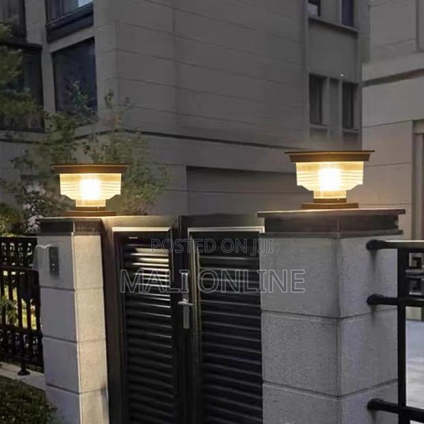 Super Bright Solar Post Light Outdoor Led Lantern 5w Ip65 - thumbnail 3