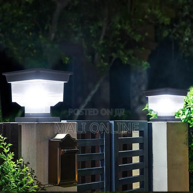 Super Bright Solar Post Light Outdoor Led Lantern 5w Ip65 - thumbnail 4