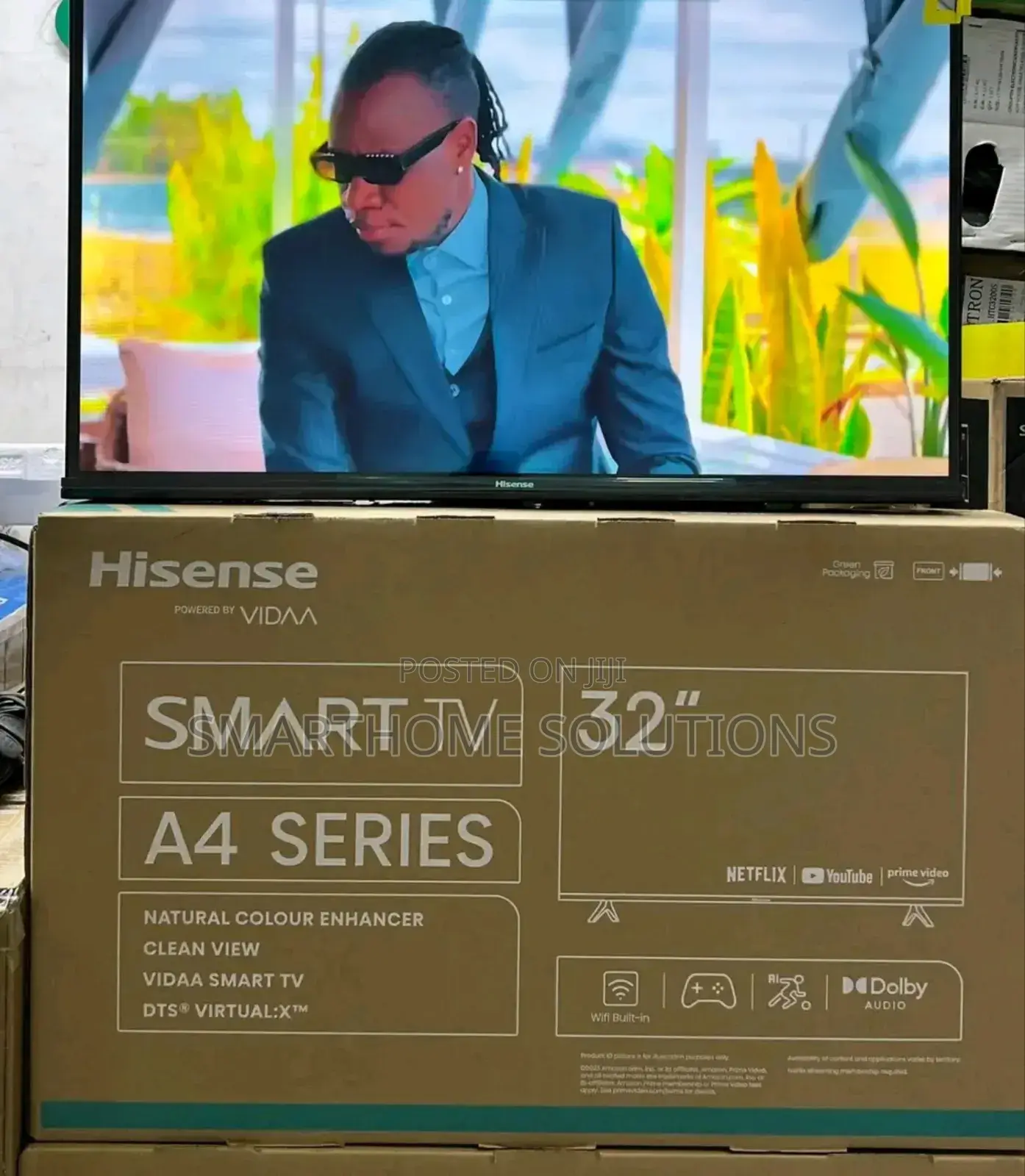 With Warranty Hisense 32inch Smart Android Tv