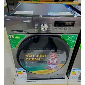Syinix Front Load Washing Machine 
10kg Wash and Spin