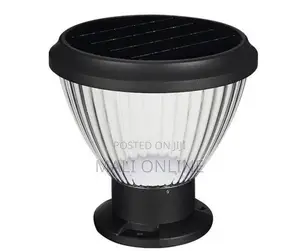Led Outdoor Post Light Solar Pillar Gate Lamp Waterproof Garden Lanten