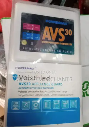 Power Max Automatic Voltage Switcher Avs 30 Microprocessor Controlled