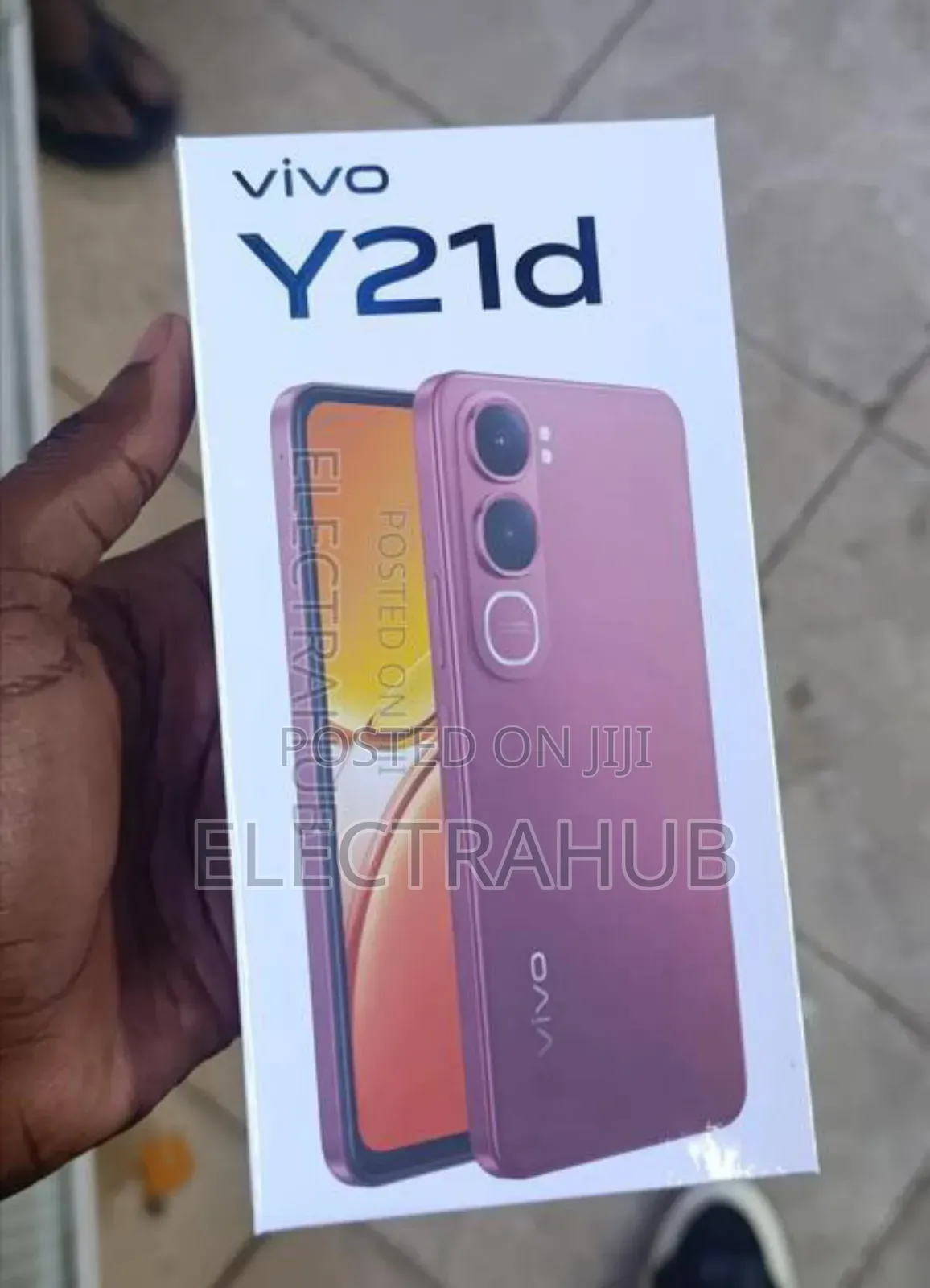 New Vivo Y21d 128 GB Black