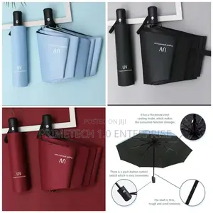 8 Ribs Travel Rain/Sun Umbrella -Windoroof