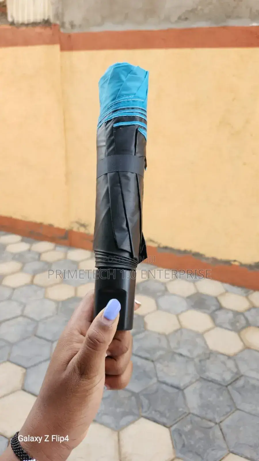 8 Ribs Travel Rain/Sun Umbrella -Windoroof