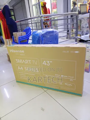 Hisense A4k Series 43-Inch FHD Smart Led Frameless Tv Youtube, Netflix