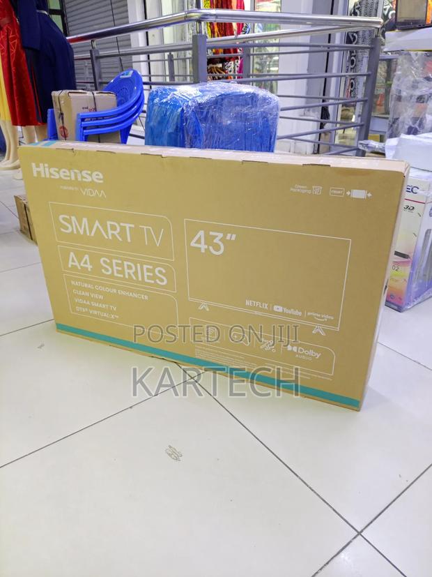 Hisense A4 Series 43" 43a4kken FHD Smart Led Tv Youtube, Netflix