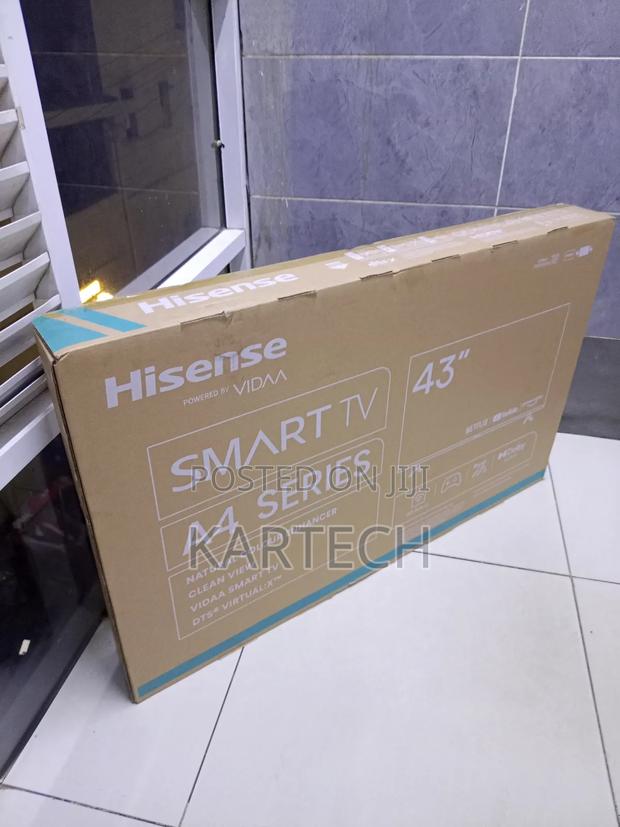 Hisense 43a4k 43′′ Smart Led Tv – Dolby Audio, Wi-Fi, Hdmi, Usb