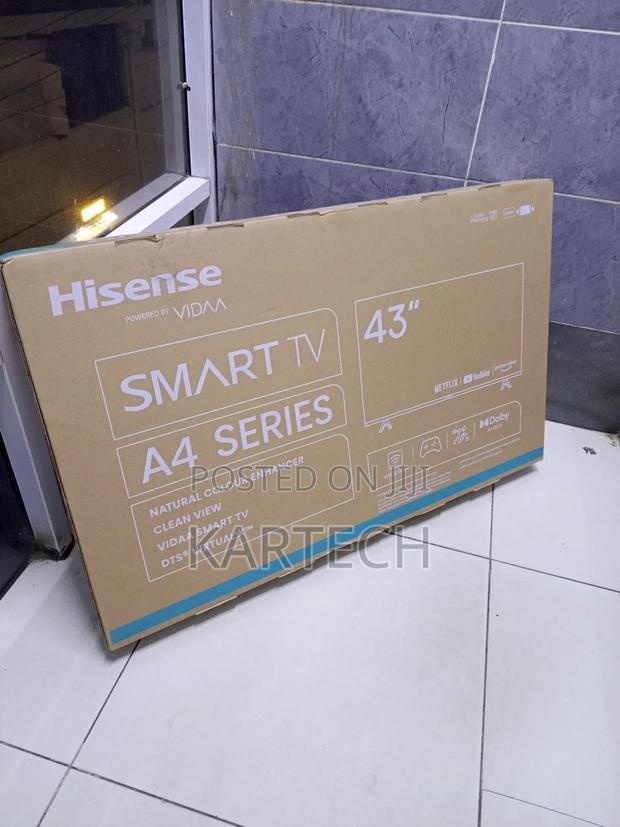 Hisense 43′′ Smart FHD Tv – Dolby Audio, Wi-Fi, Hdmi, Usb