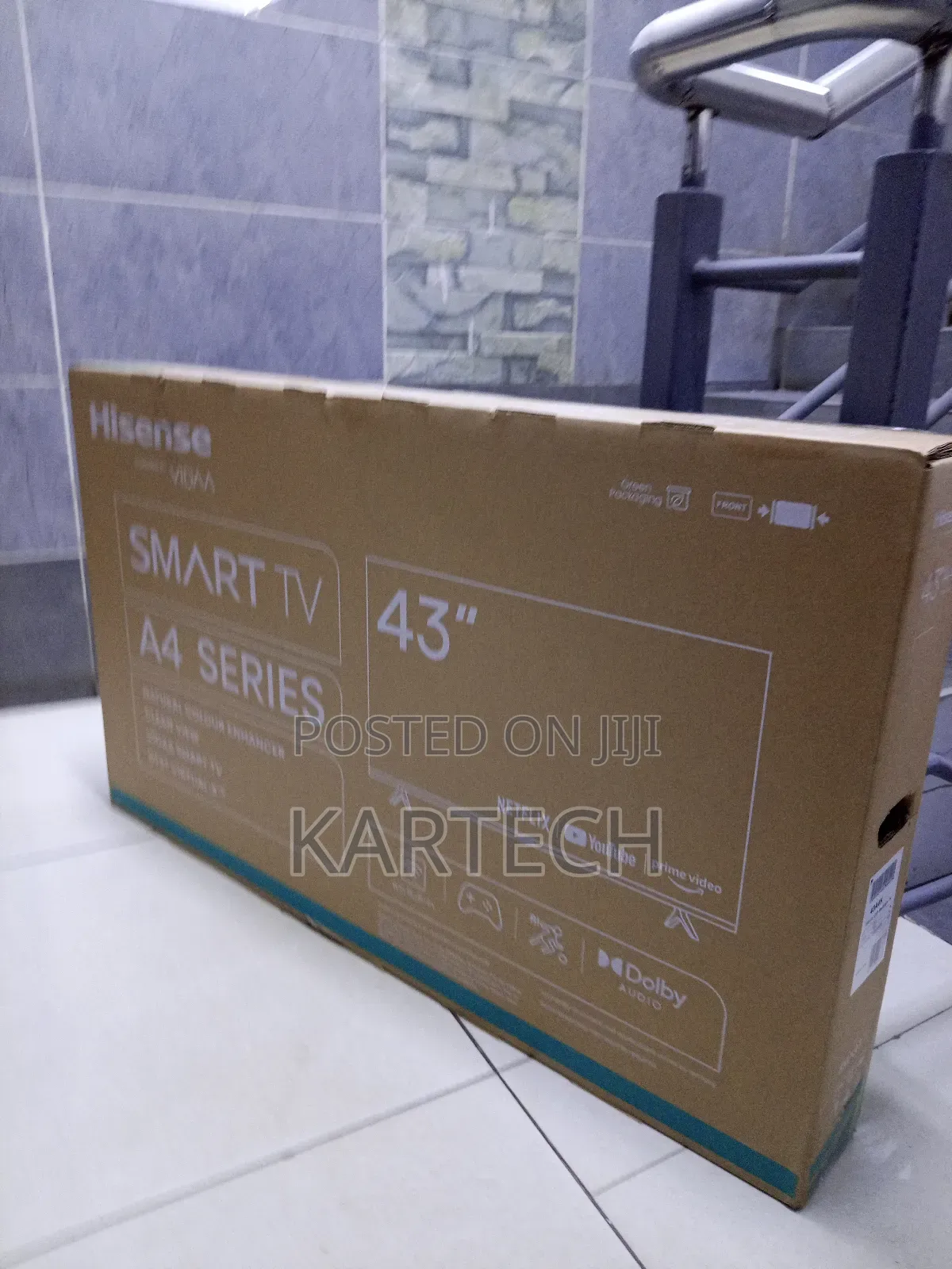 Hisense 43′′ Smart FHD Tv – Dolby Audio, Wi-Fi, Hdmi, Usb