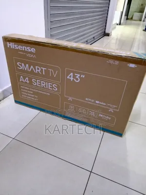 Hisense 43a4k 43′′ Smart Led Tv – Dolby Audio, Bluetooth, Netflix