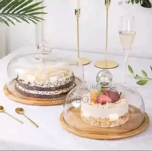 *Doom Shape Glass Cake Cover Now Available * *It's 28 Cm