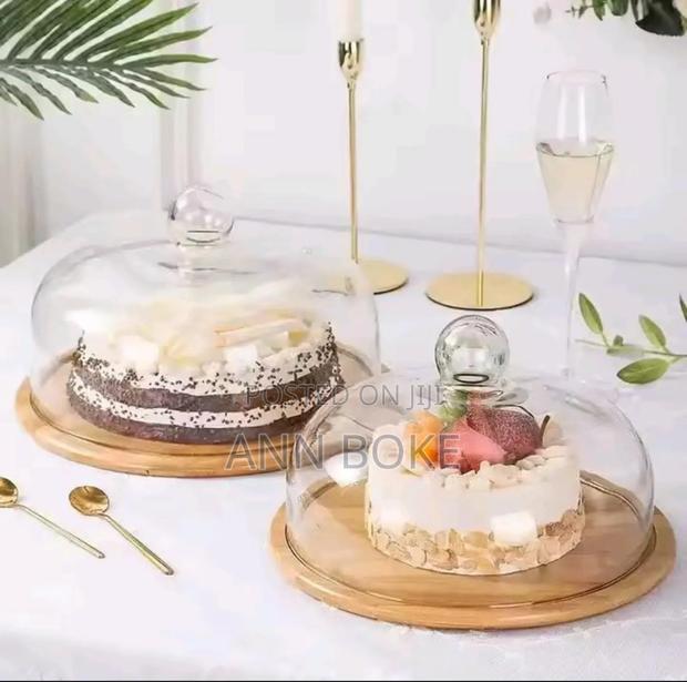 *Doom Shape Glass Cake Cover Now Available * *It's 28 Cm