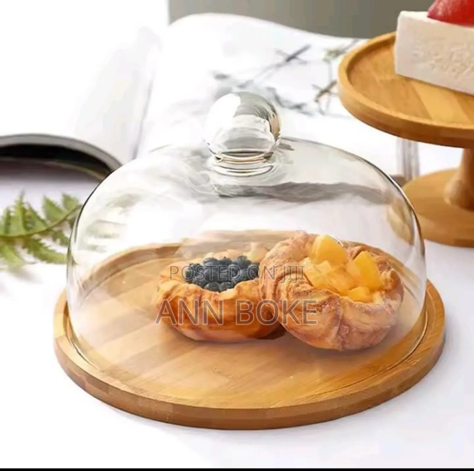*Doom Shape Glass Cake Cover Now Available * *It's 28 Cm