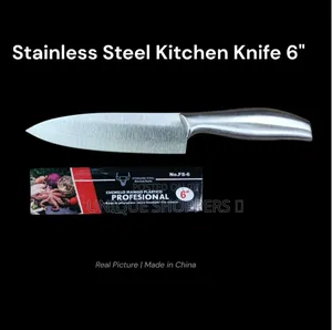 Stainless Steel Knife – 6"