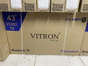 Vitron 43” Frameless Smartt Tv