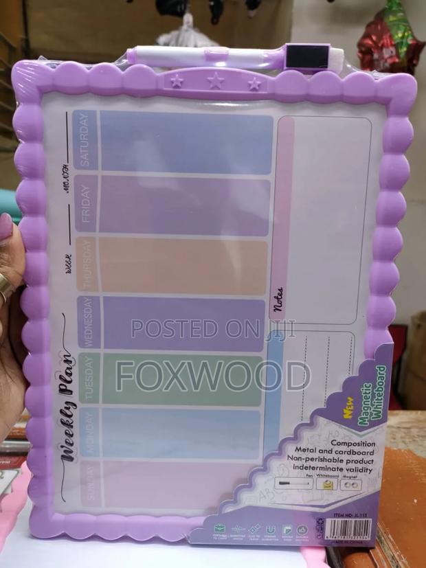 Whiteboard Magnetic Double Side 21.5*28cm - thumbnail 5