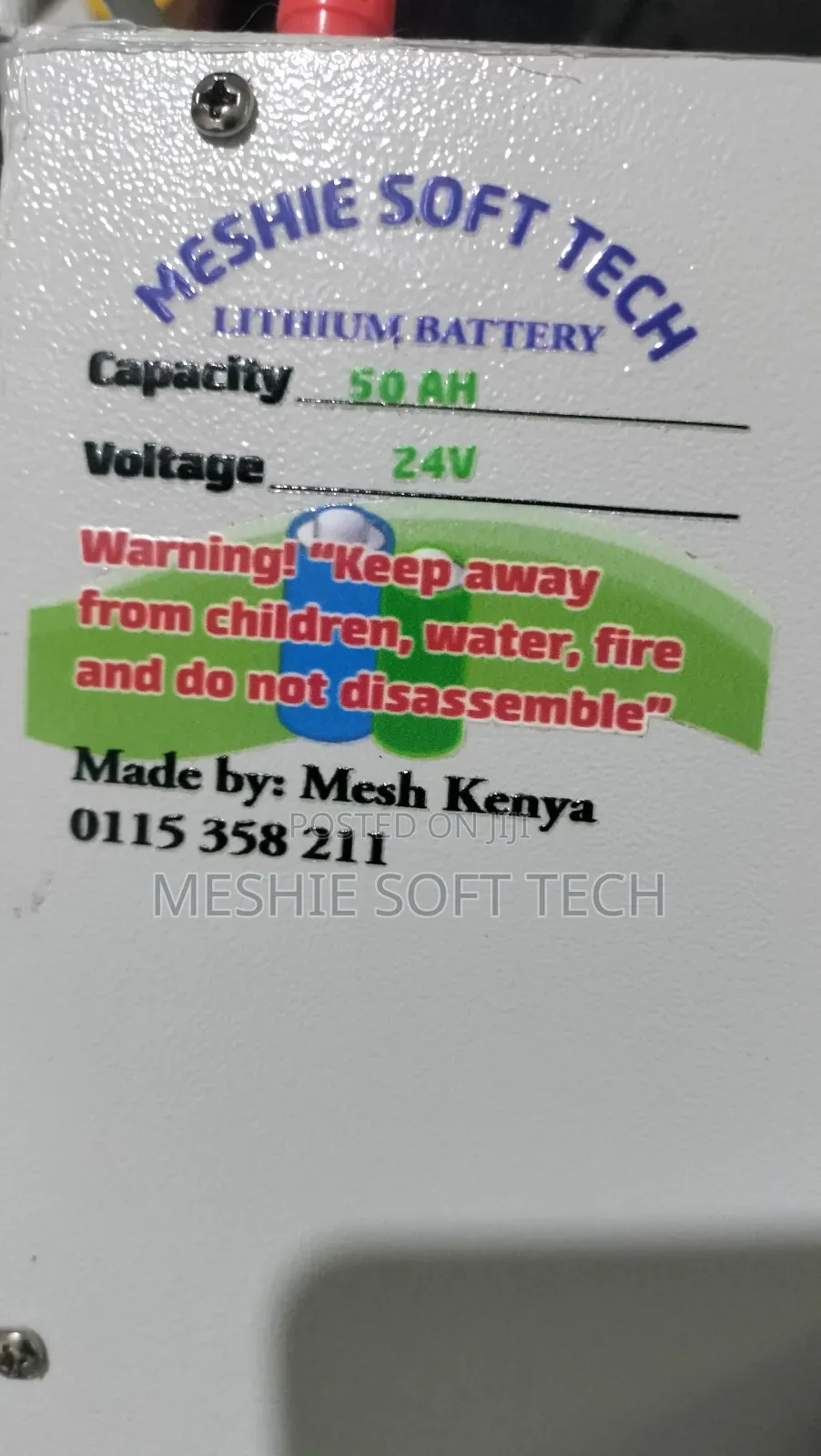 Lithium Solar Batery 24v 50ah