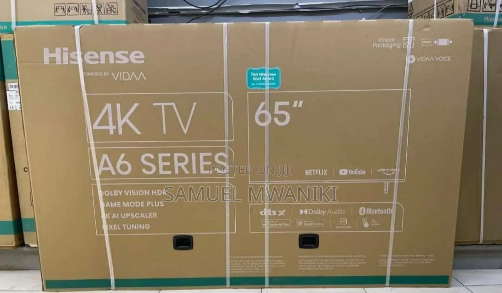 Hisense 65" Smart Uhd Frameless Smart Tv
Latest 2 Years Warranty