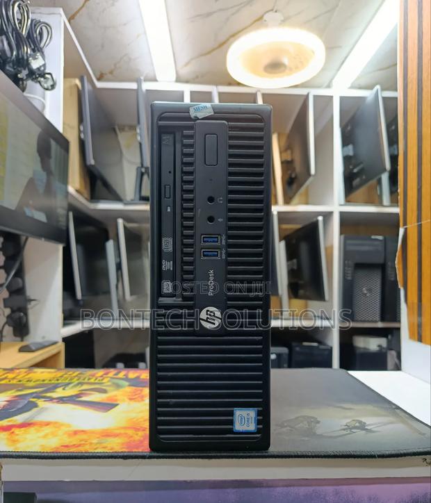 Desktop Computer HP ProDesk 400 8GB Intel Core I5 SSD 256GB - main view
