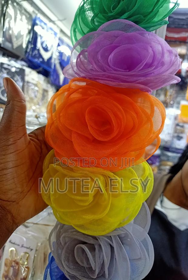 Orange Mini Fancy Fascinators - thumbnail 4