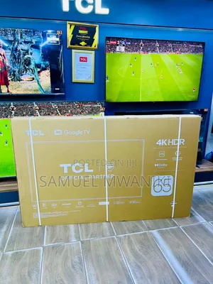 TCL 65′′ Uhd Hdr10+ Google Tv Latest Model Frameless Screen Design