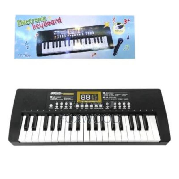 37 Key Electronic Keyboard With Microphone - thumbnail 3