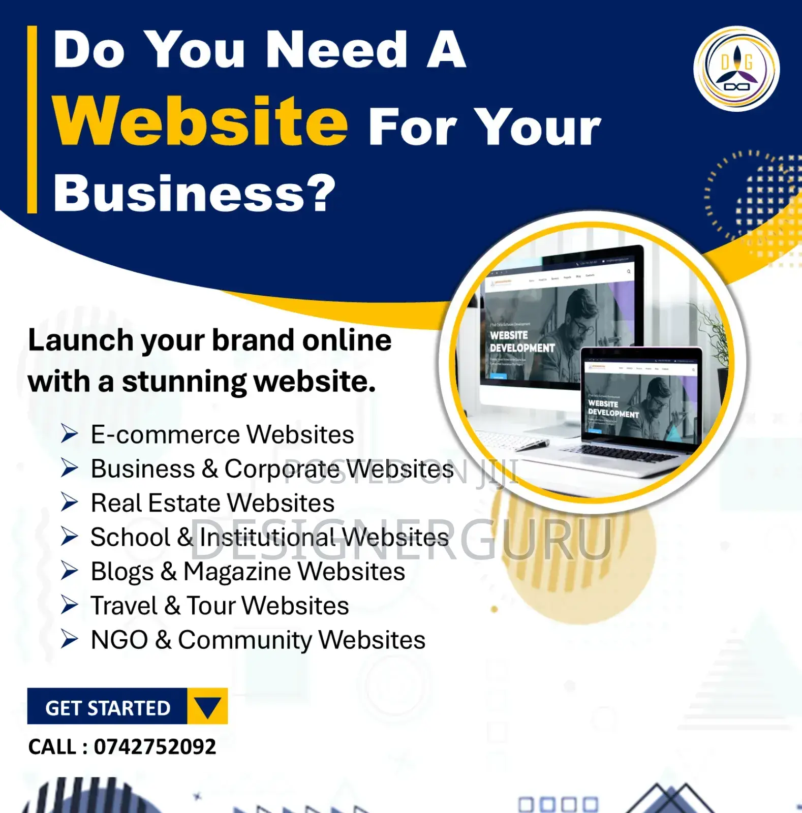 Website Design and Development.