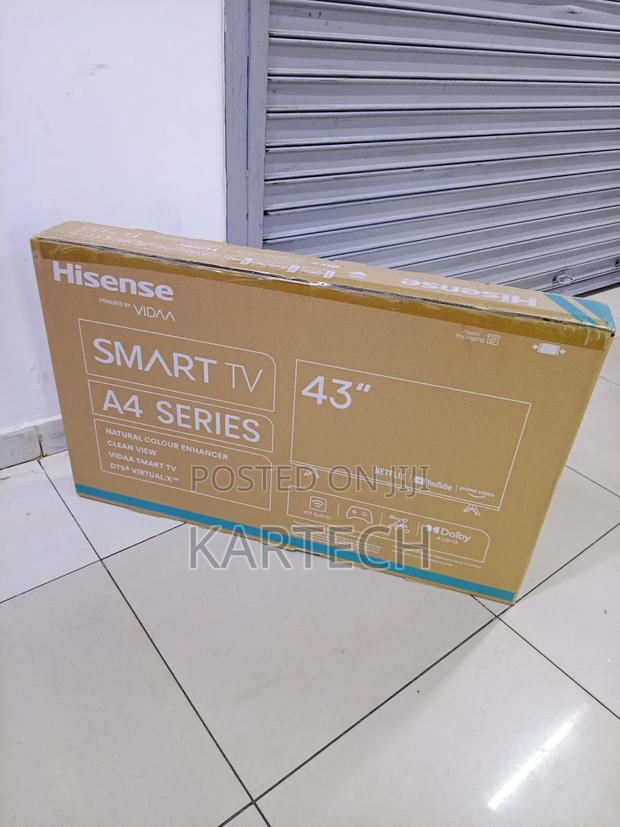 Hisense 43-Inch A4k Full Hd Smart Television With Vidaa