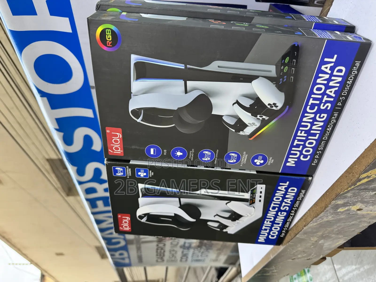 Station for Ps5 Cooling and Stand