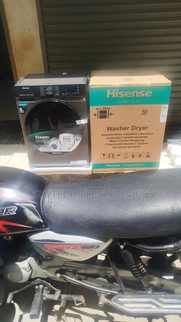 Hisense 8/5kgs Wash and Dry Washing Machine - thumbnail 2