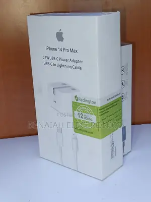 iPhone 14 Pro Max Charger 25watts Usb to C Power Adapter (5a)