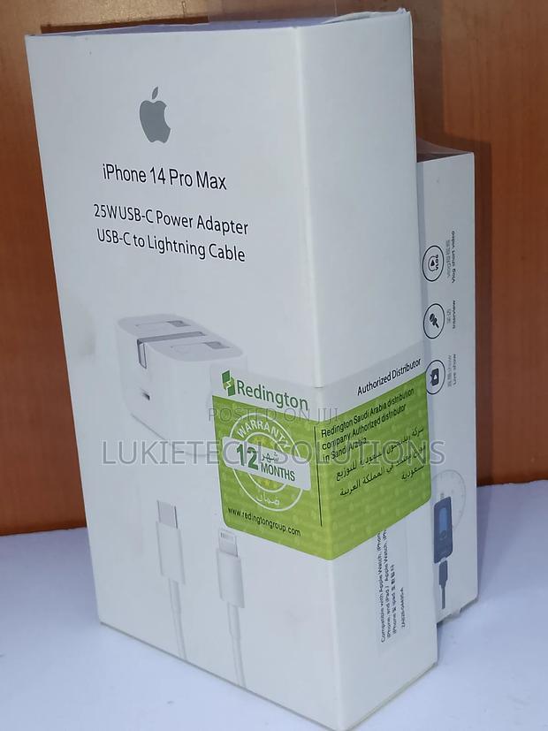 High Quality iPhone 14 Pro Max Charger With Lighting Cable 5a 1 Meter - main view